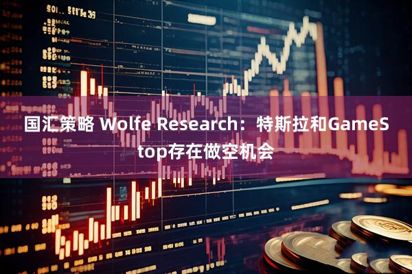 国汇策略 Wolfe Research：特斯拉和GameStop存在做空机会