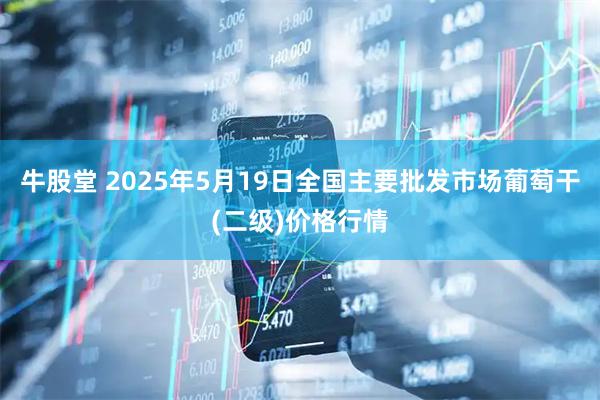 牛股堂 2025年5月19日全国主要批发市场葡萄干(二级)价格行情